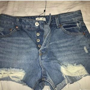 Brand New LuLus Denim Cutoffs
